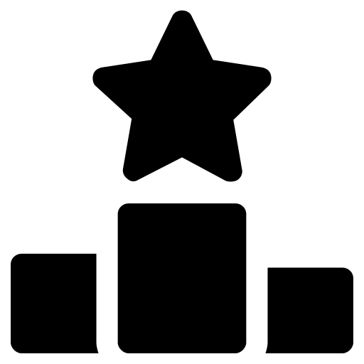 ícone de pódio