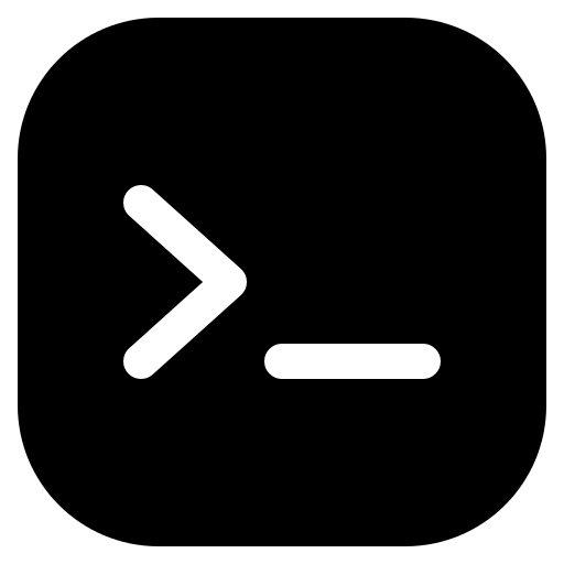ícone de terminal - Programador